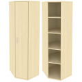 Офисный шкаф для документов угловой