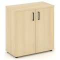 Офисный шкаф низкий широкий (2 низких фасада, задняя стенка ЛДСП)