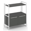 Шкаф офисный широкий 2 ниши