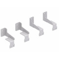 Комплект кронштейнов к арт.UCAHB6043 для столов bench гл.125см (крепление к балке)